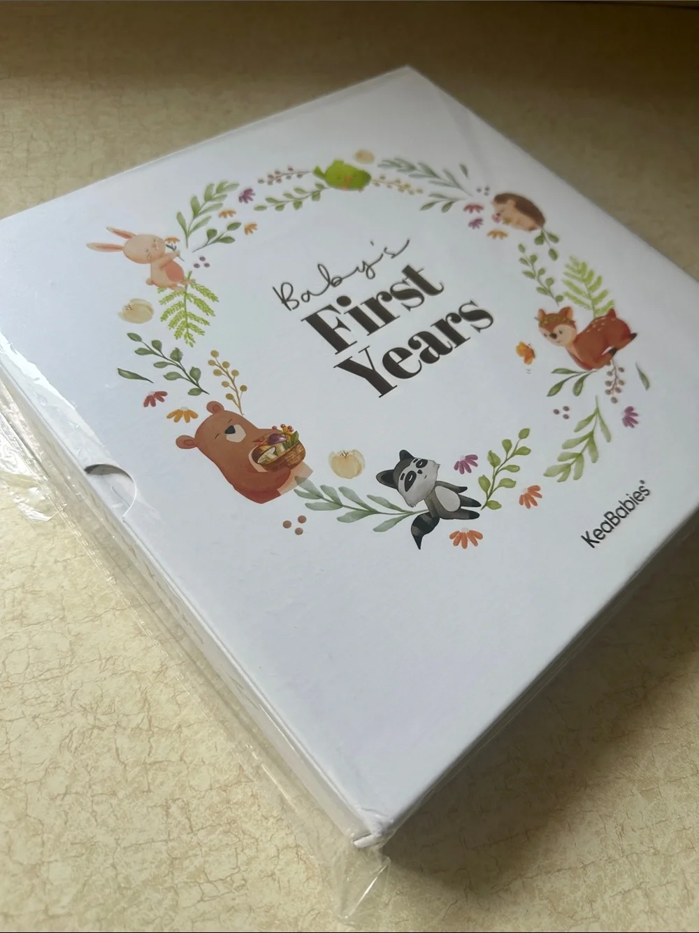 Baby's First Years Woodland Keepsake Baby Book First Five Years - Picture 11 of 11